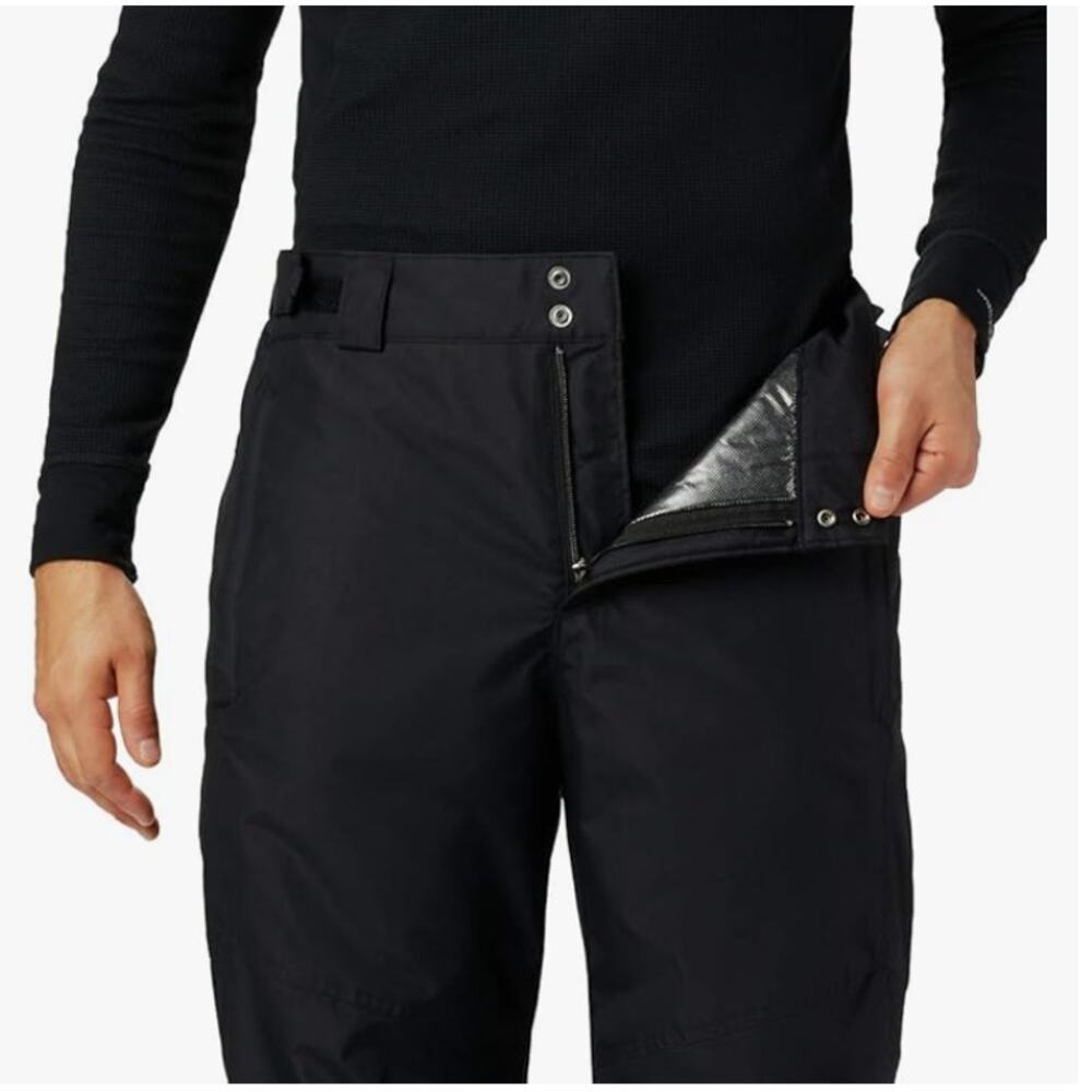 COLUMBIA Men's Bugaboo IV Insulated Snow Pants 3X Short Black Waterproof NWT - Picture 2 of 16